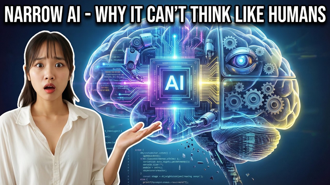 Limitations of Narrow AI - Why It Can't Think Like Humans (13 Minutes)