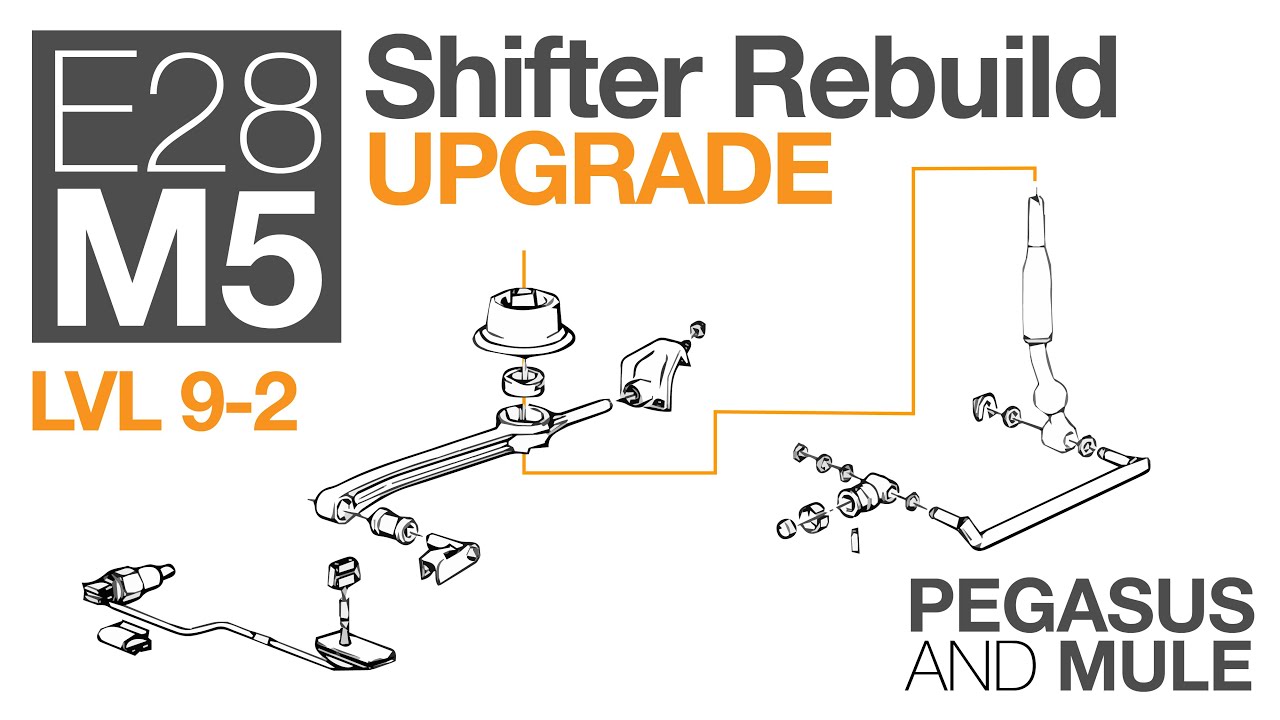 BMW E28 M5:  LVL 9-2 Short Shifter Rebuild