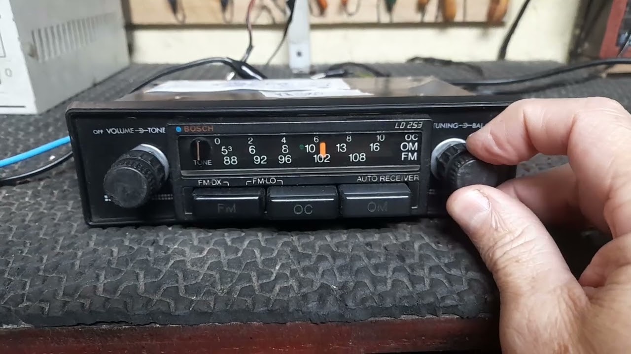 Rádio AM e FM Bosch ld253 