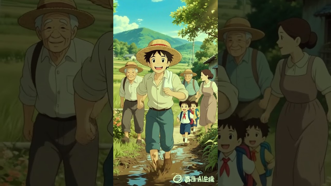&ldquo;Morning in a Ghibli Village | Peaceful Daily Life in the Mountains&rdquo; #animestudio #animeedit