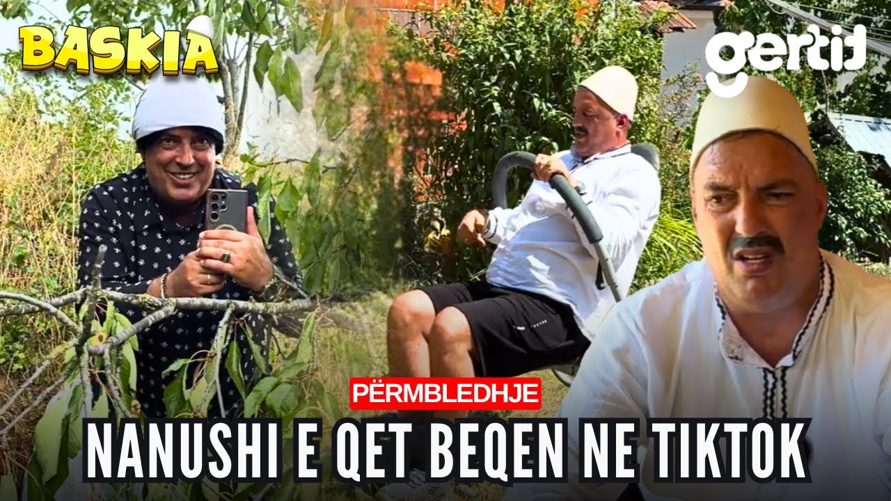 Nanushi e qet Beqen ne tiktok | Permbledhje | Humor Shqip | Baskia