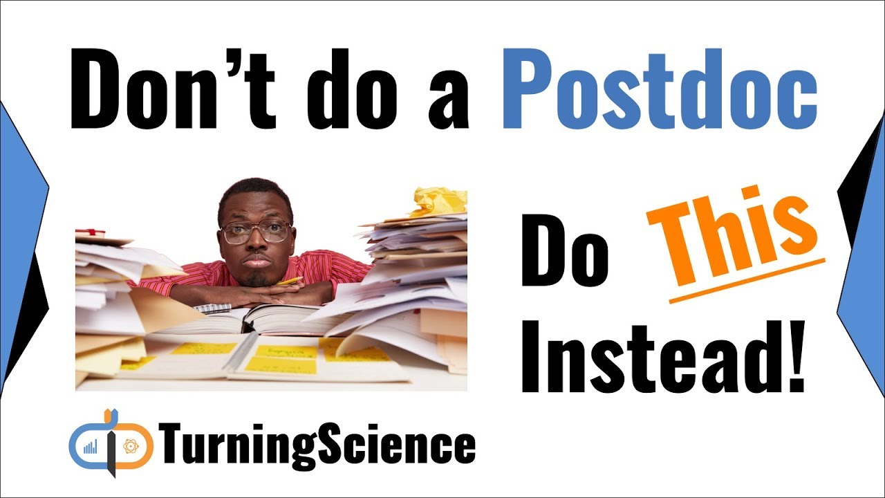 Don't do a postdoc.  Do this instead!