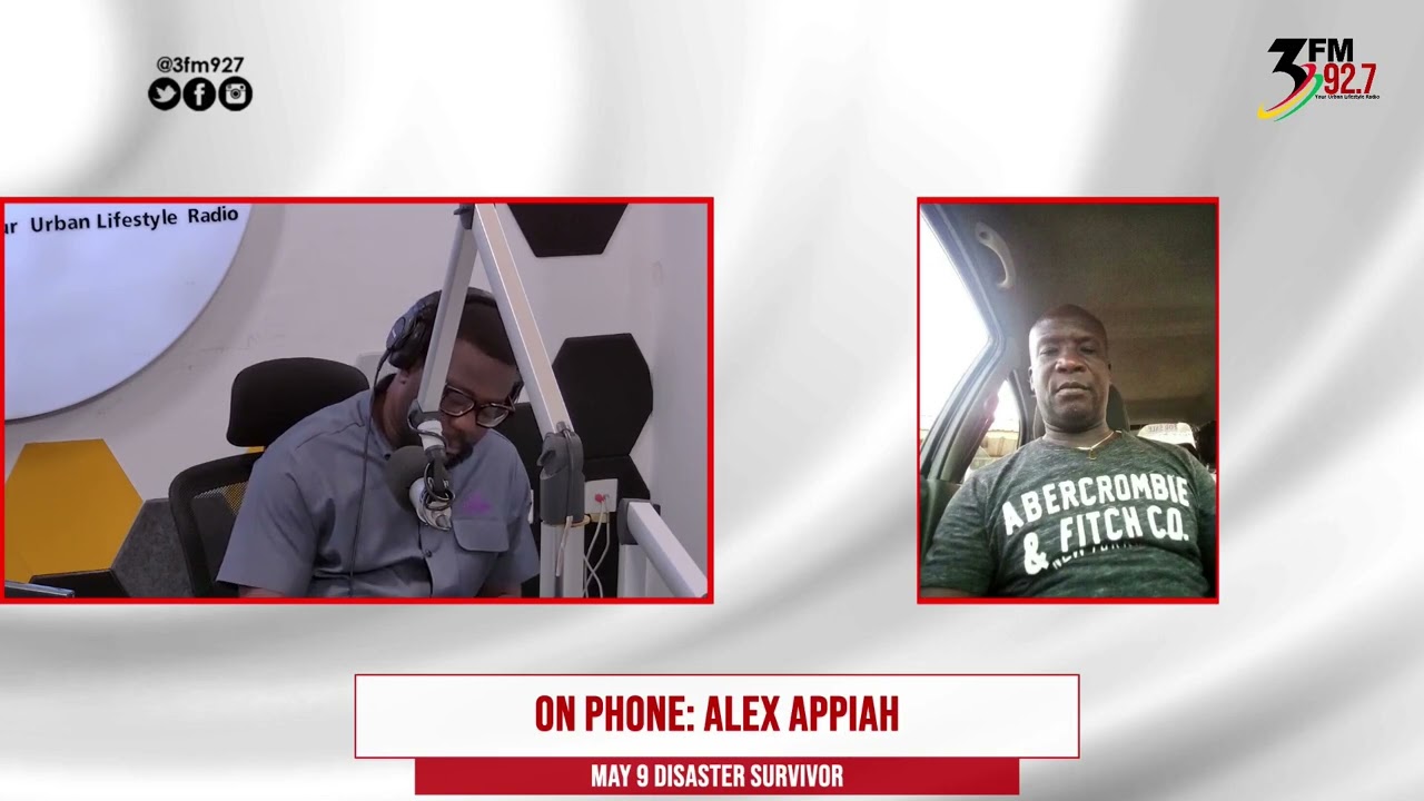 May 9 Disaster Survivor, Alex Appiah recounts the tragedy he went through at the stadium.