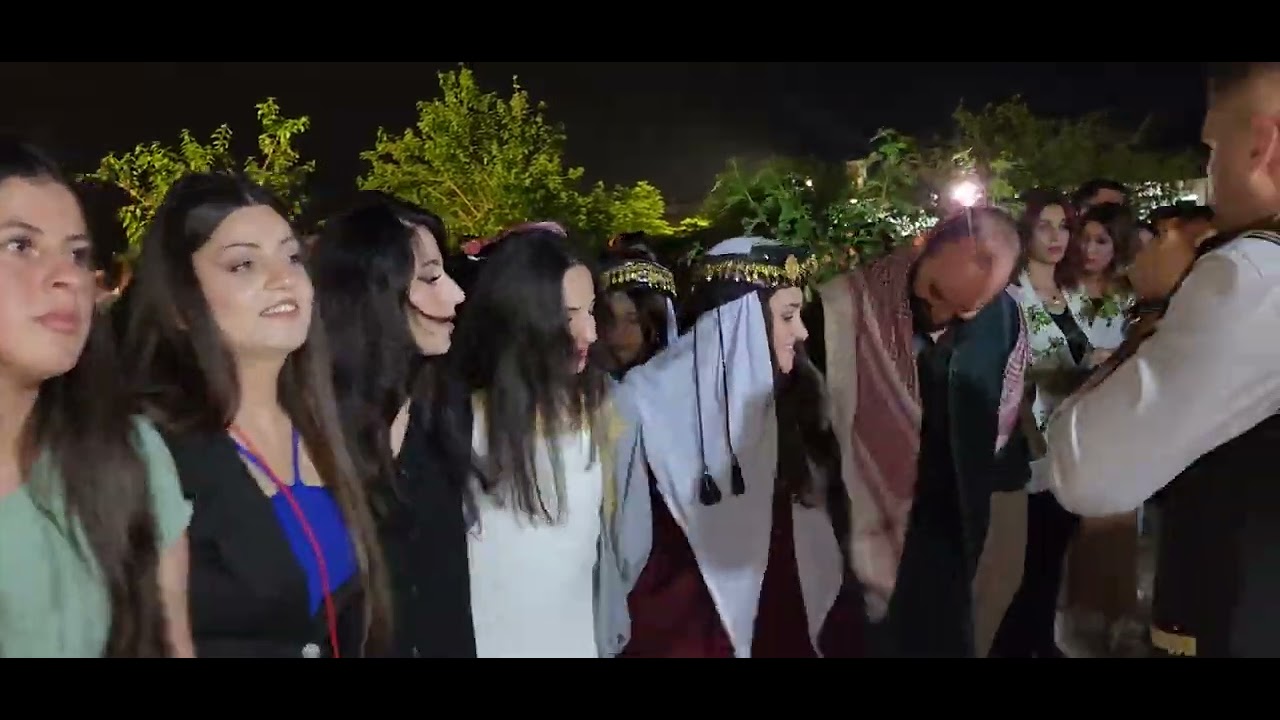 سماح طوافة الشيخ وبكر دف مزوج كرم خيري 2024