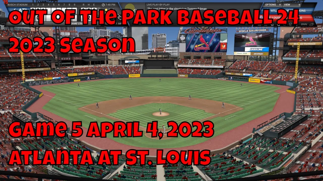 Out of the Park Baseball 24, повтор сезона 2023 г., Сент-Луис, игра 5