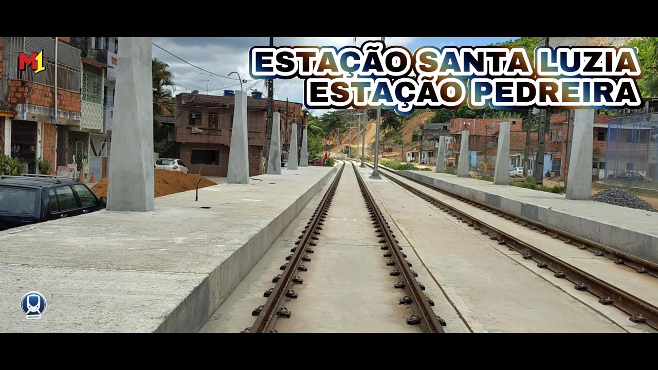 FUI CONFERIR ÀS PARADAS SANTA LUZIA E PEDREIRA, veja