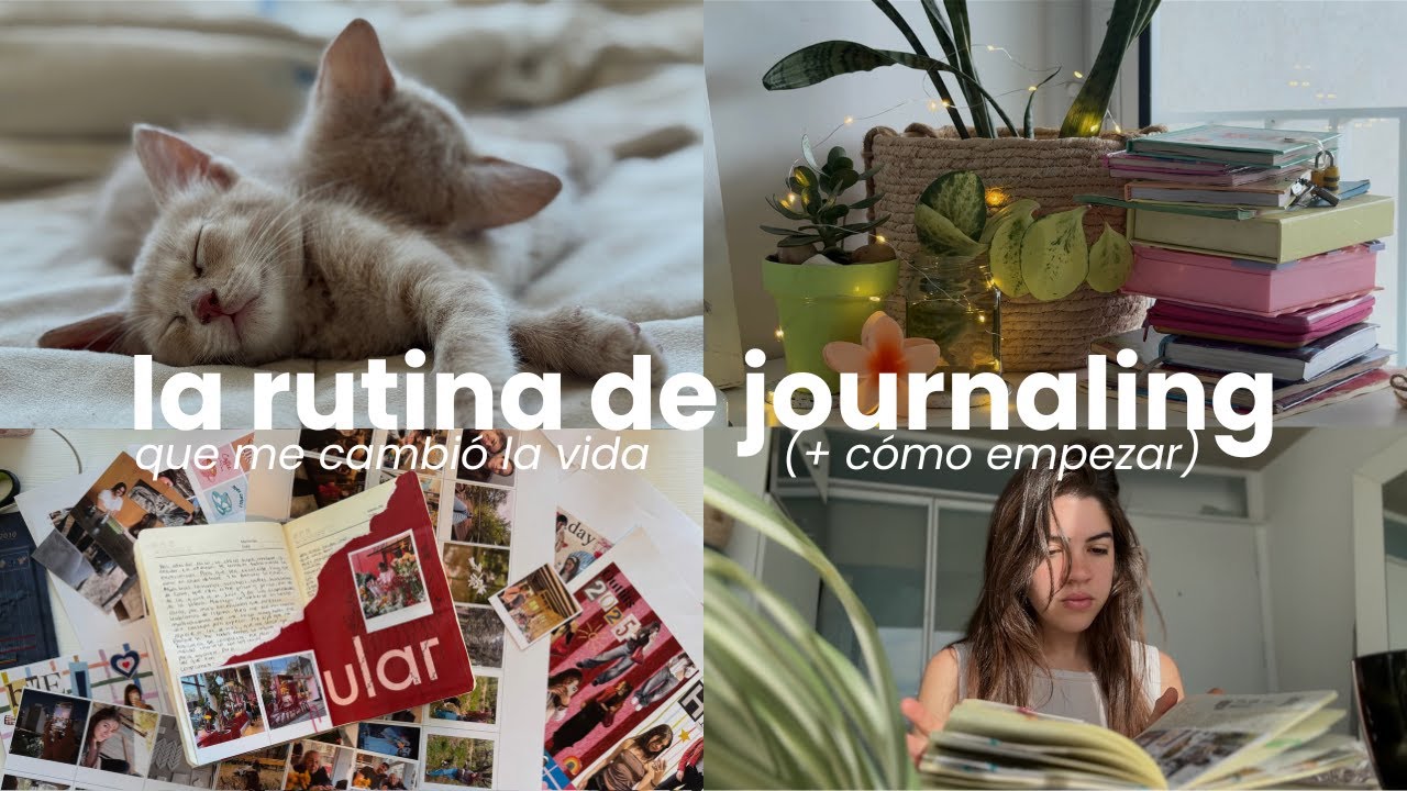 La rutina de journaling que me cambió la vida y cómo empezar | Denu Bardelli