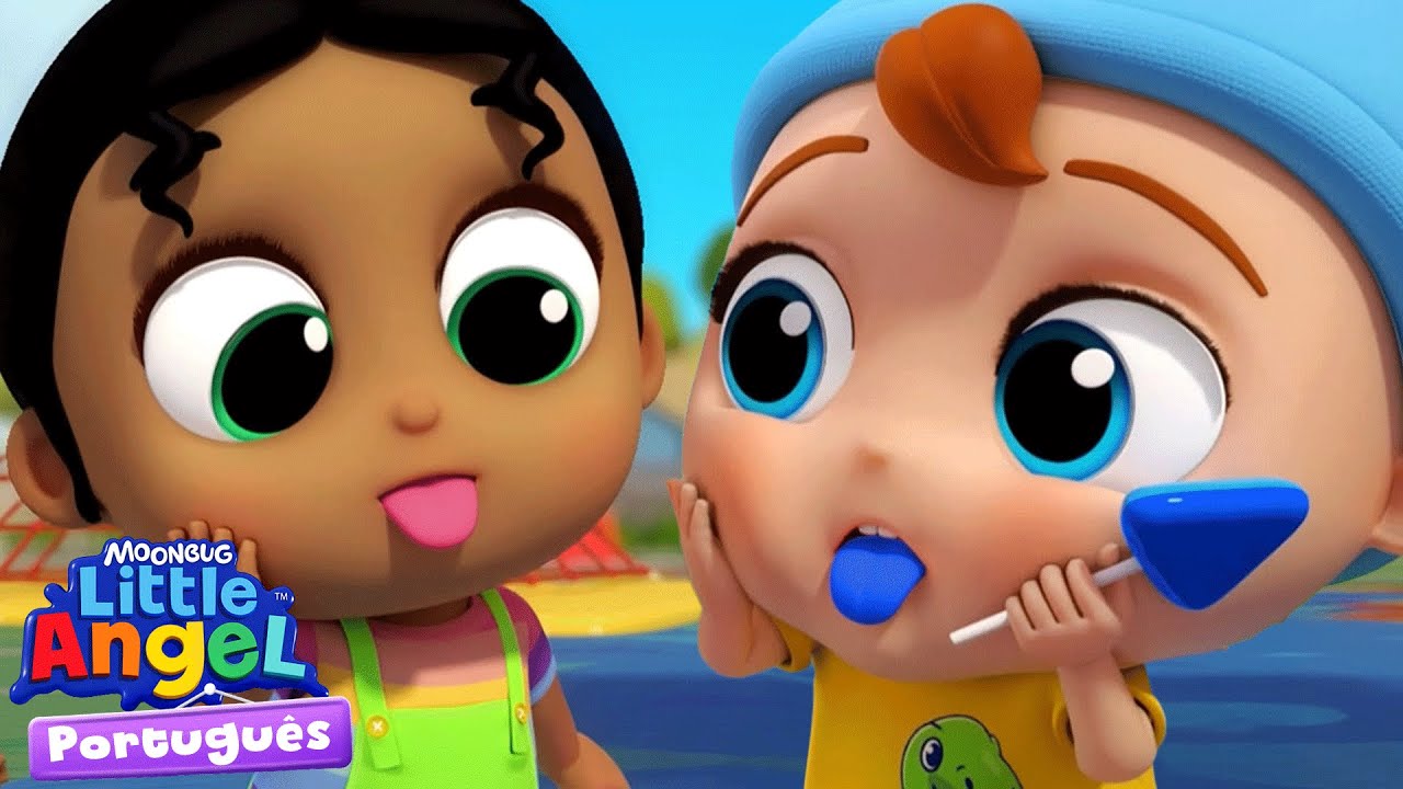 O meu pirulito 🍭 Little Angel e CoComelon - As Músicas da Turminha