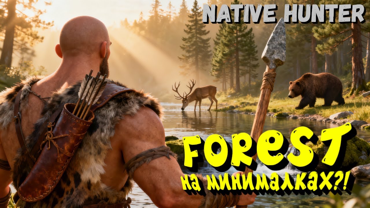 ВЫЖИТЬ СРЕДИ ОБОРИГЕНОВ! - NATIVE HUNTER