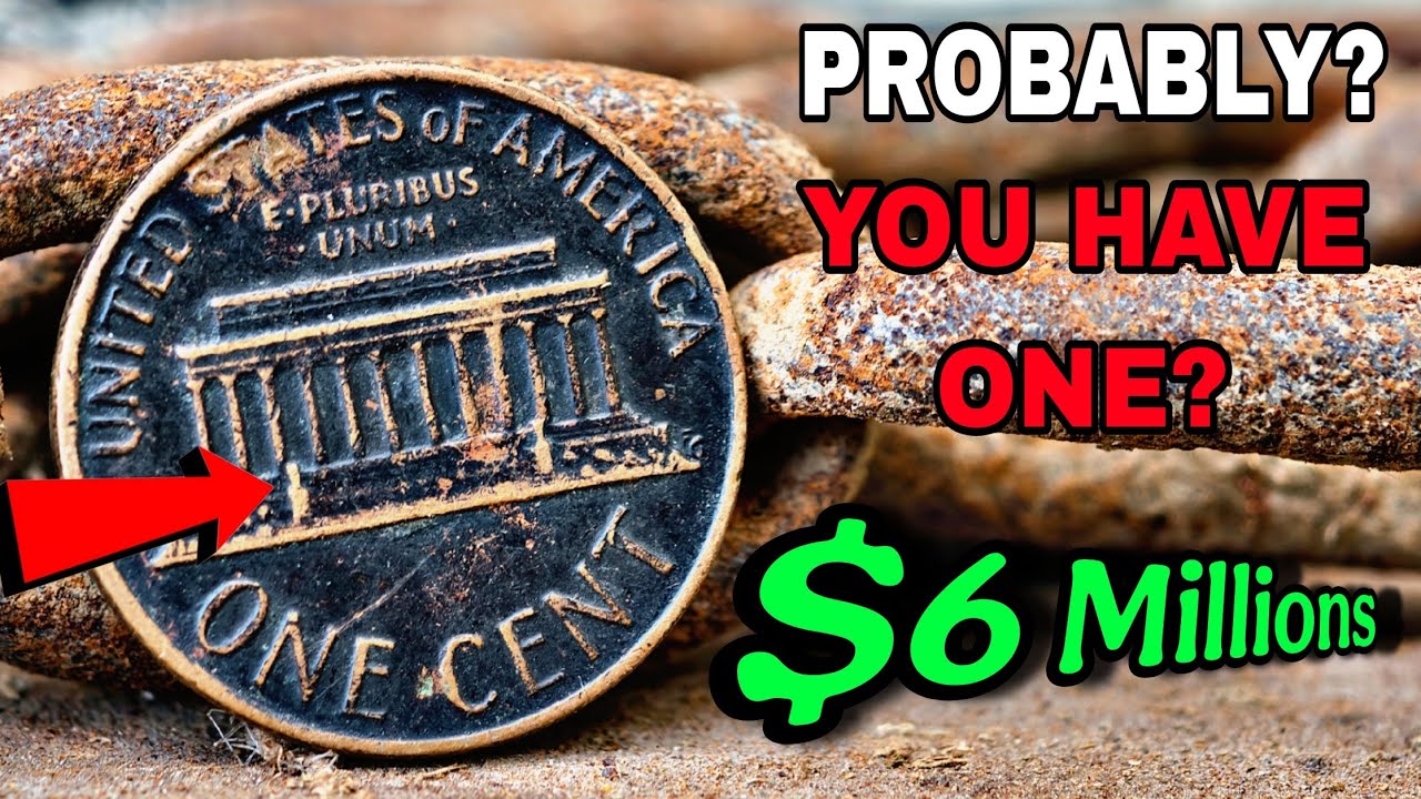 Million Dollar Pennies! 6 Bad Condition Lincoln One Cent Lincoln Pennies that Could make you Rich!