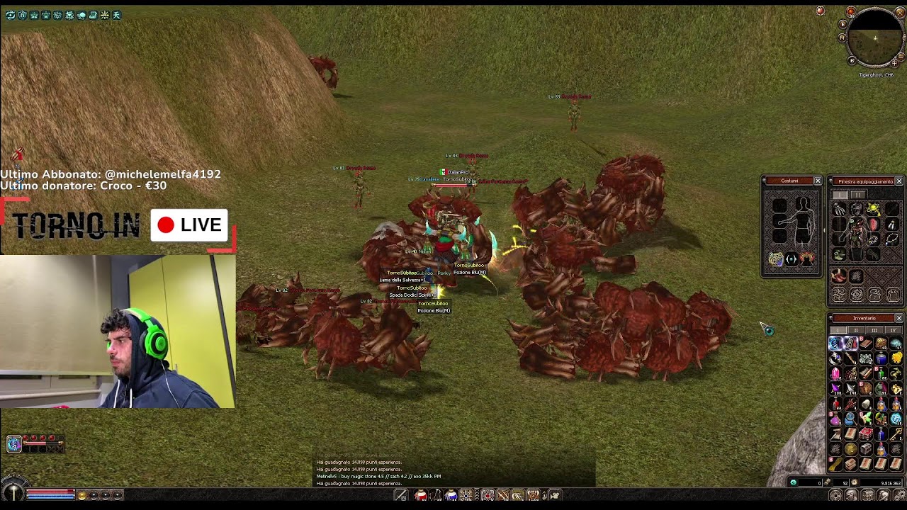 LVL 75 / upp rubino / test danno /upp artigli