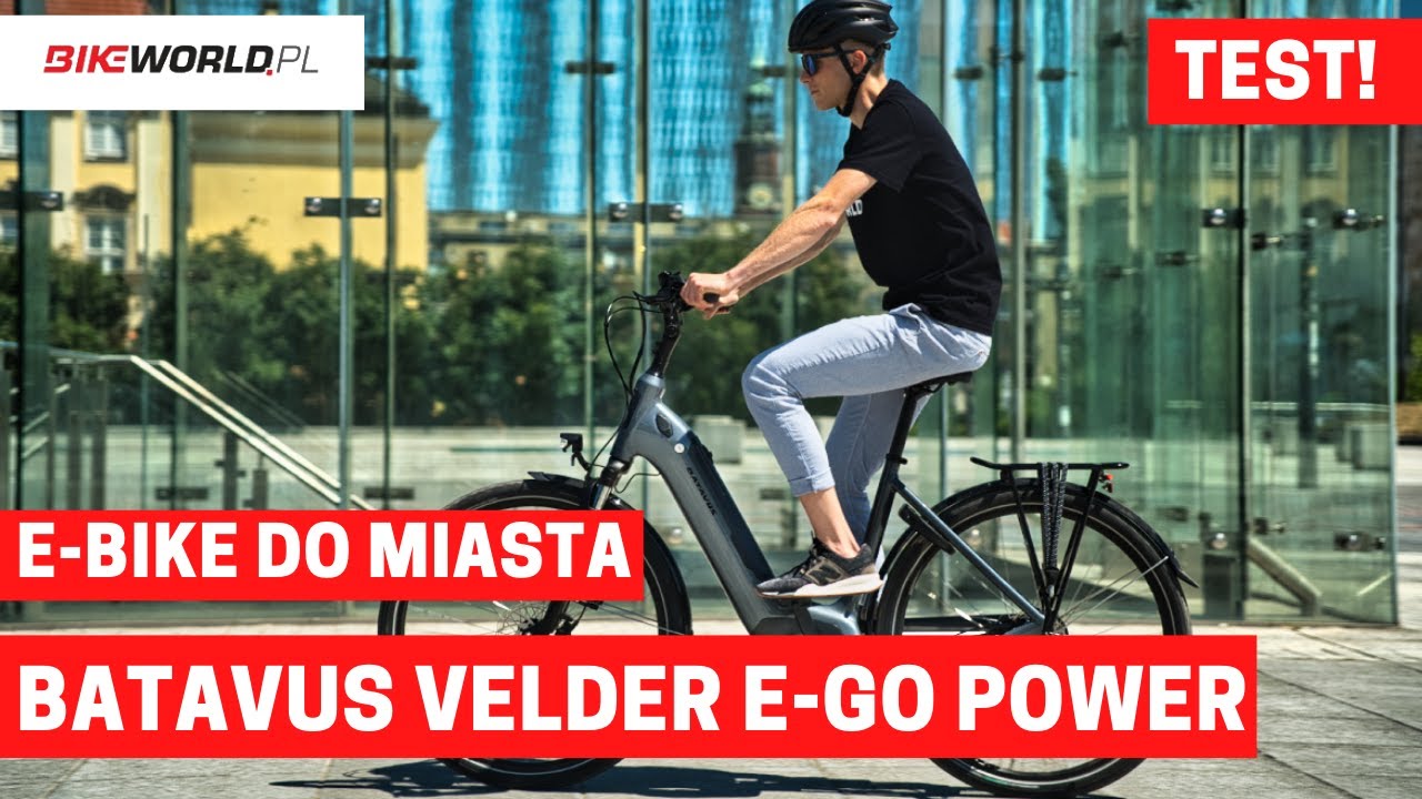 Test: Top wśr&oacute;d miejskich e-bike'&oacute;w? Batavus Velder E-Go Power