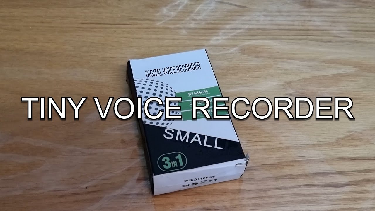 SPY SMALL 3in1 digital voice recorder