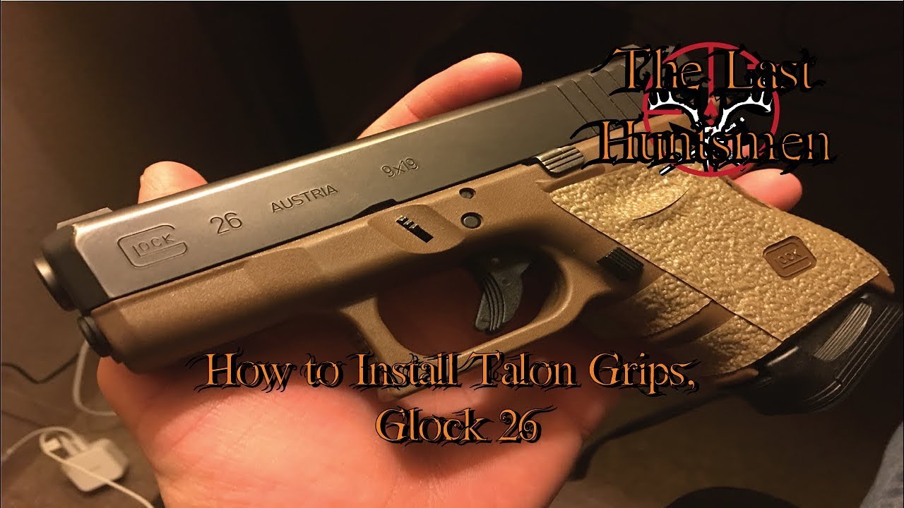 How to Install Talon Grips, Glock 26