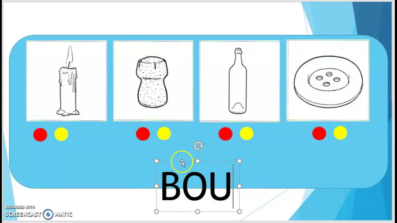 Familles de syllabes d'attaque