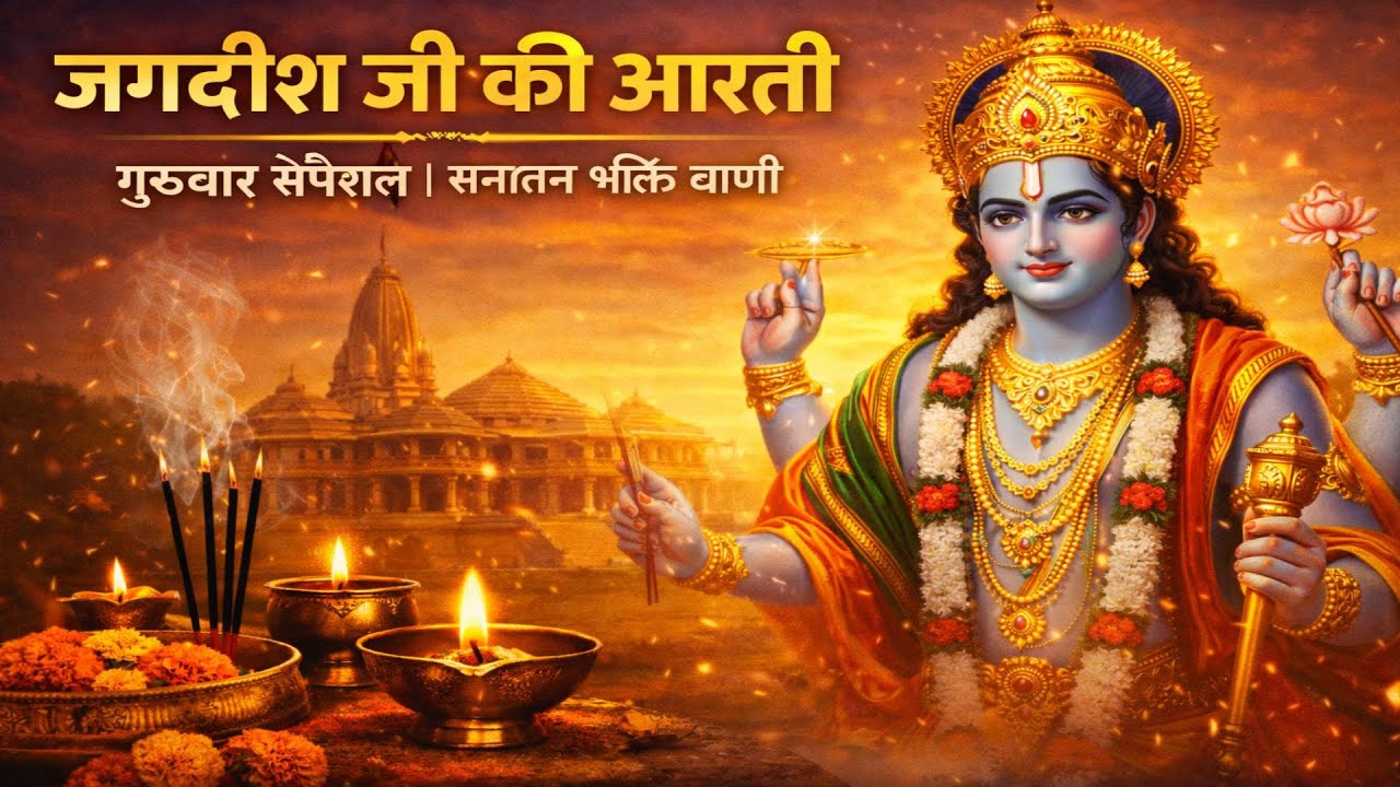 ॐ जय जगदीश हरे | Jagdish Ji Ki Aarti | Guruwar Special | Sanatan Bhakti Vaani