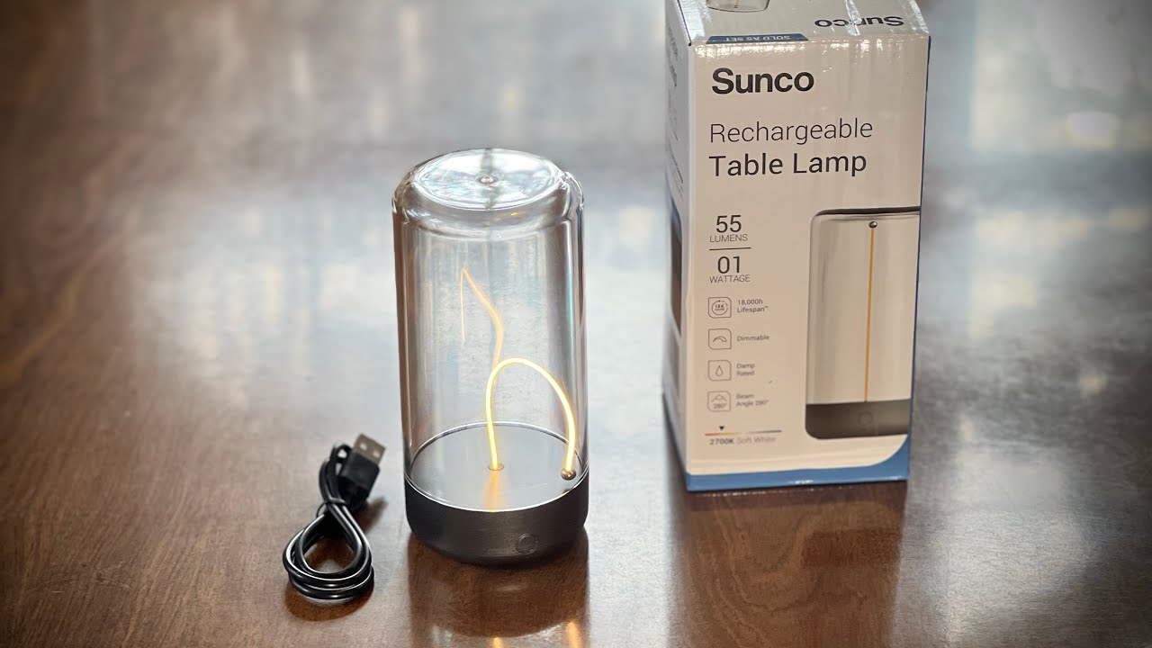 Светодиодная лампа мягкого белого света с возможностью подзарядки, магнитной нитью накаливания, р...