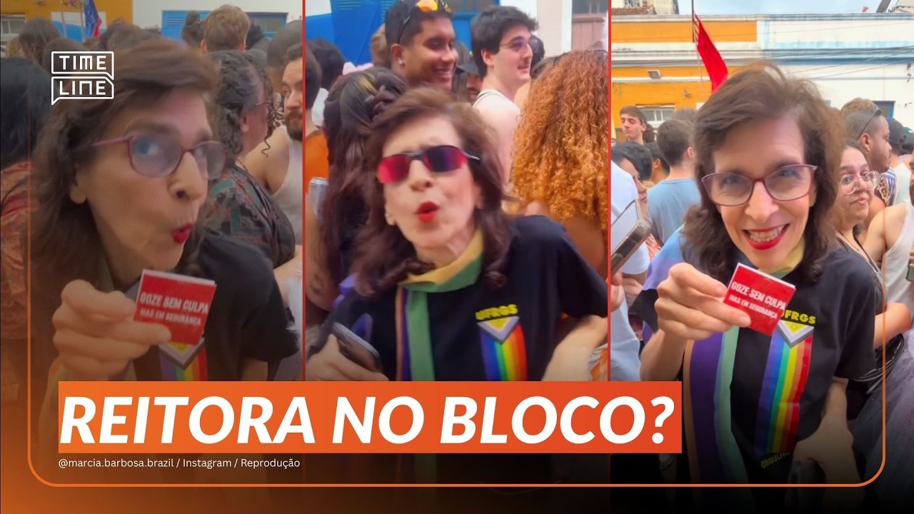 Reitora da UFRGS grava vídeo sobre PRESERVATIVO no CARNAVAL; entenda a polêmica | Timeline