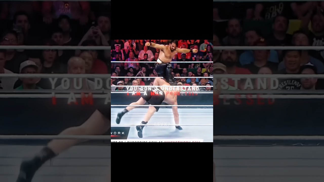 Brock Lesnar Vs Seth Rollins At WrestleMania 42 🥵 Edit