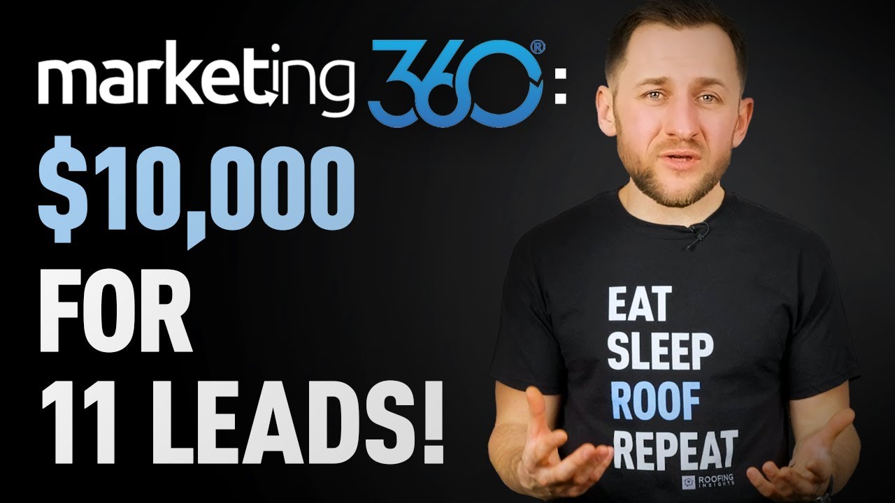 $10,000.00 for 11 Leads:  HOW TO HIRE A MARKETER FOR YOUR ROOFING BUSINESS