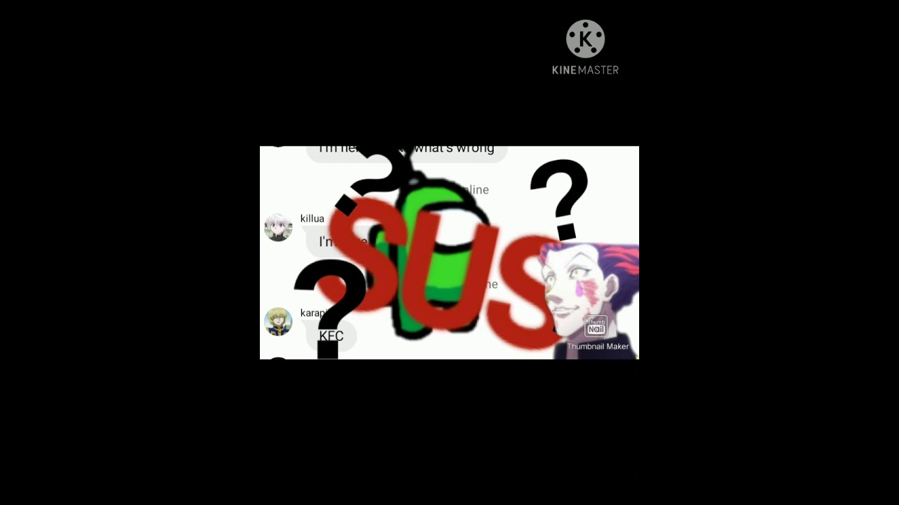 Hisoka Plays Among us//HxH text