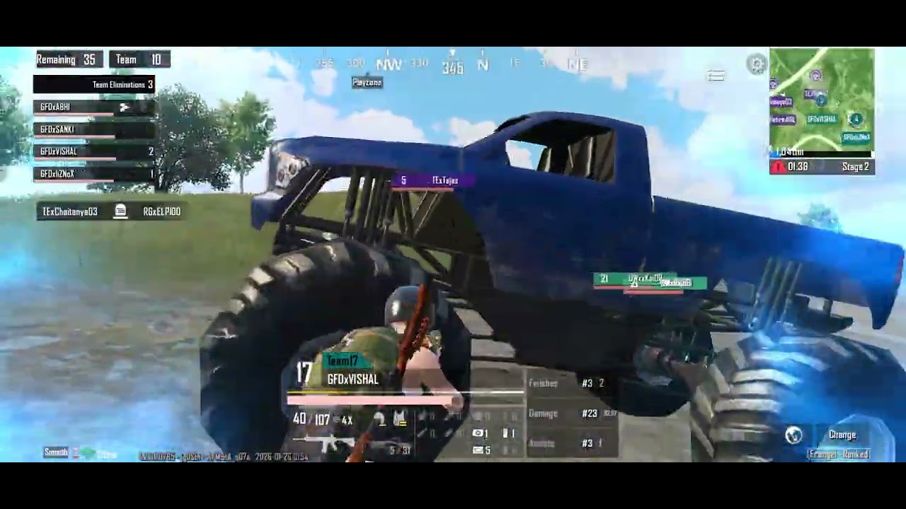 Team gfd bgis round 1 scrims of singnify eSports #pubgmobile #bgmi #jonathangaming 