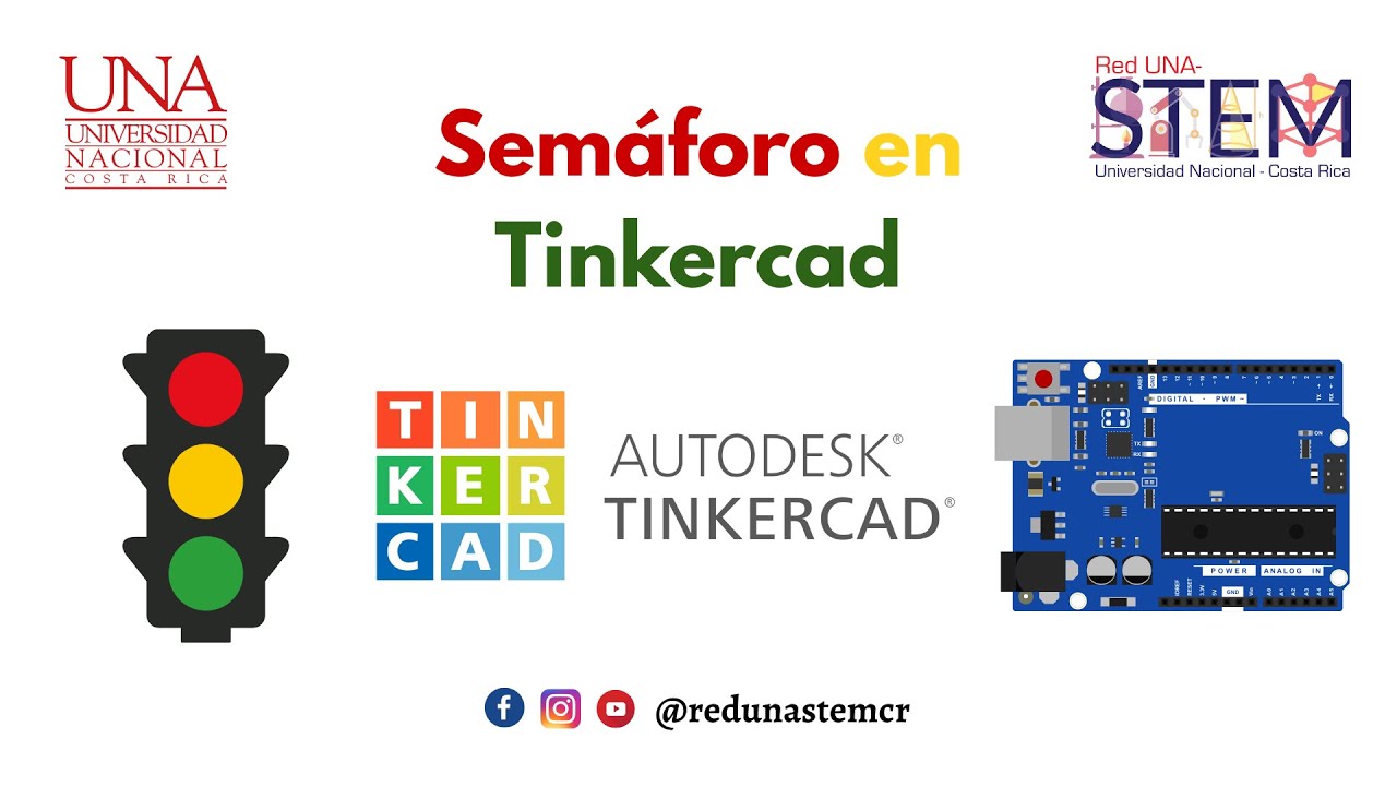 Simulando un semáforo con Tinkercad