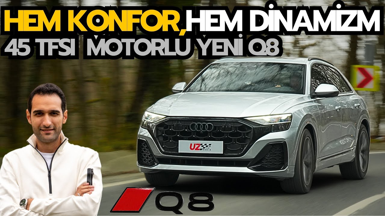 AUDI Q8 45 TFSI QUATTRO: SUV, COUPE, OFF-ROAD, HEPSİ BİR ARADA | @UZ Media