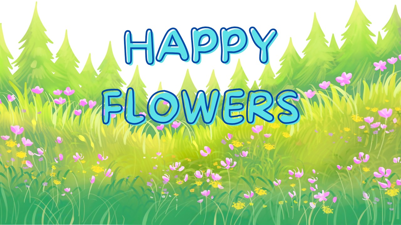 Happy Flower Meadow – Gentle Colors & Relaxing Baby Visuals