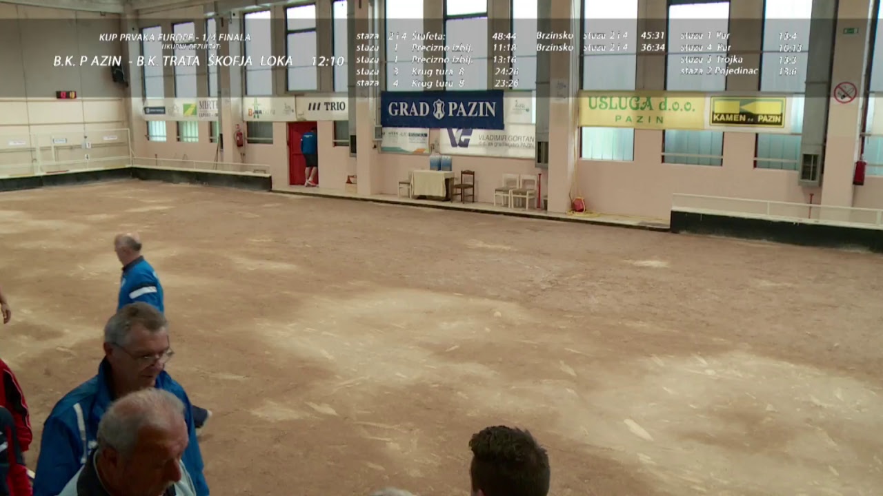 BK Pazin Hrvatska - BK Trata Škofija Loka Slovenija - Kup prvaka Europe - NASTAVAK