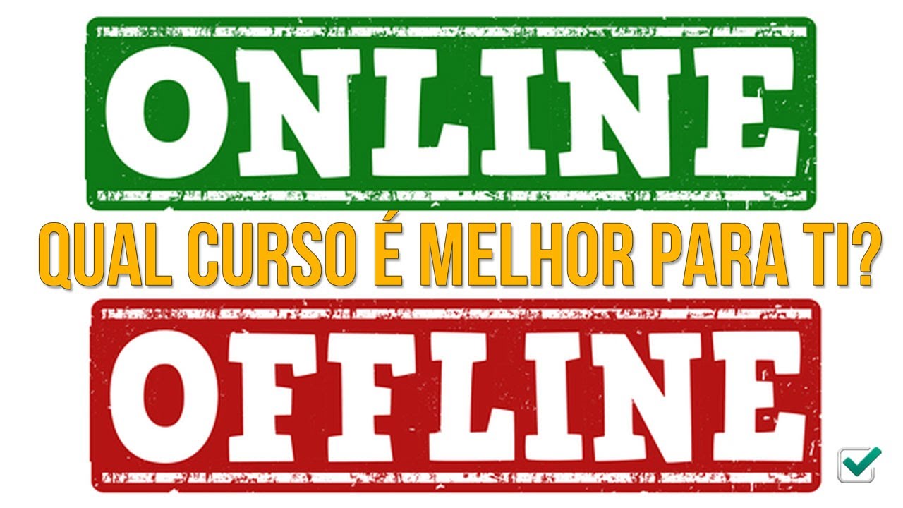 Curso Online vs Presencial em TI
