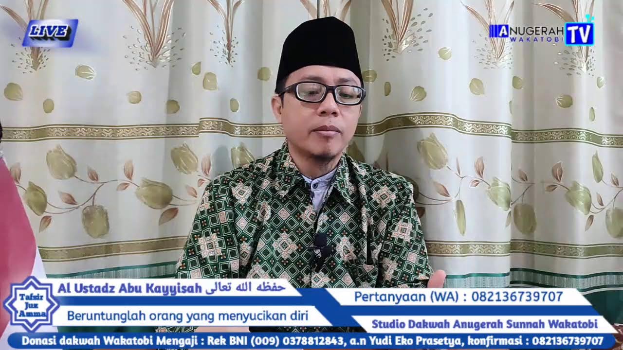 Beruntunglah orang yang menyucikan diri, Tafsiir Juz 'Amma - Syaikh Muhammad bin Shalih Al 'Utsaimin