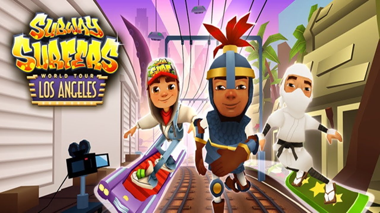 Subway Surfers: Los Angeles - Sony Xperia Z2 Gameplay