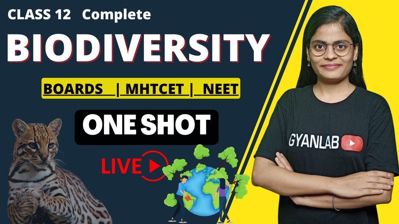 One Shot | Class 12 | Chapter 15 Biodiversity, Conservation and Environmental Issues | Gyanlab |