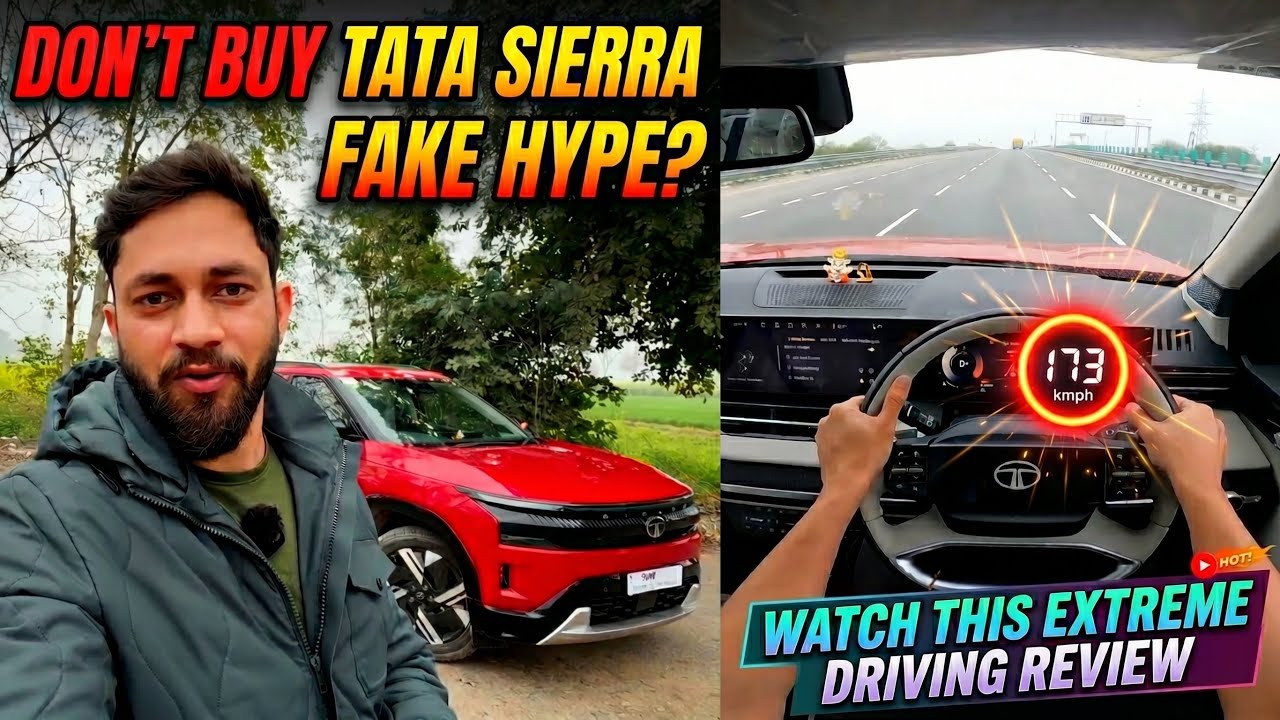 Tata Sierra kharidne se pahle ye Driving Review zarur dekh lena | Mechanical Jugadu