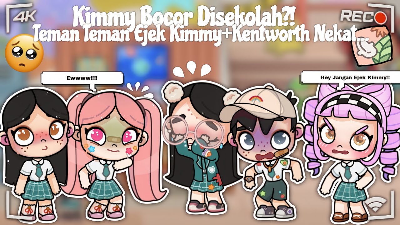 DRAMA AVATAR WORLD | KIMMY BOCOR DISEKOLAH?! | TEMAN TEMAN NGATAIN KIMMY+KENTWORTH NEKAT...|