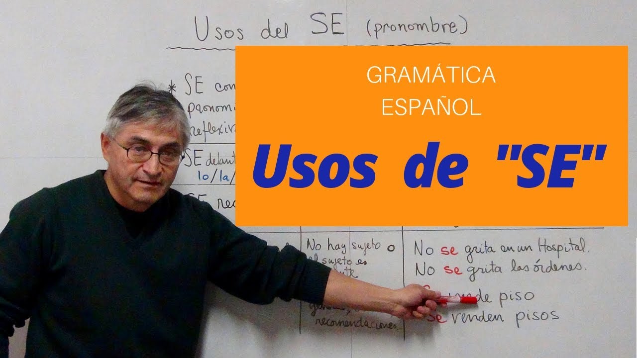 Usos de SE en español
