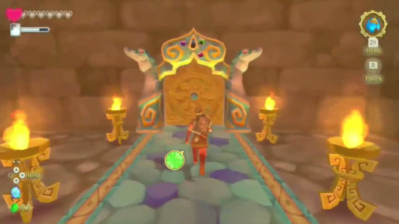 the legend of Zelda skyward sword session earth temple