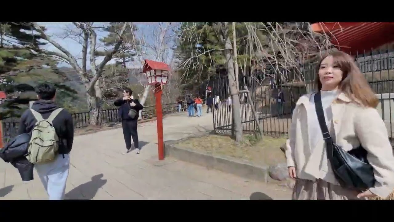 Arakurayama Sengen Park Japan Shrine. March 2026