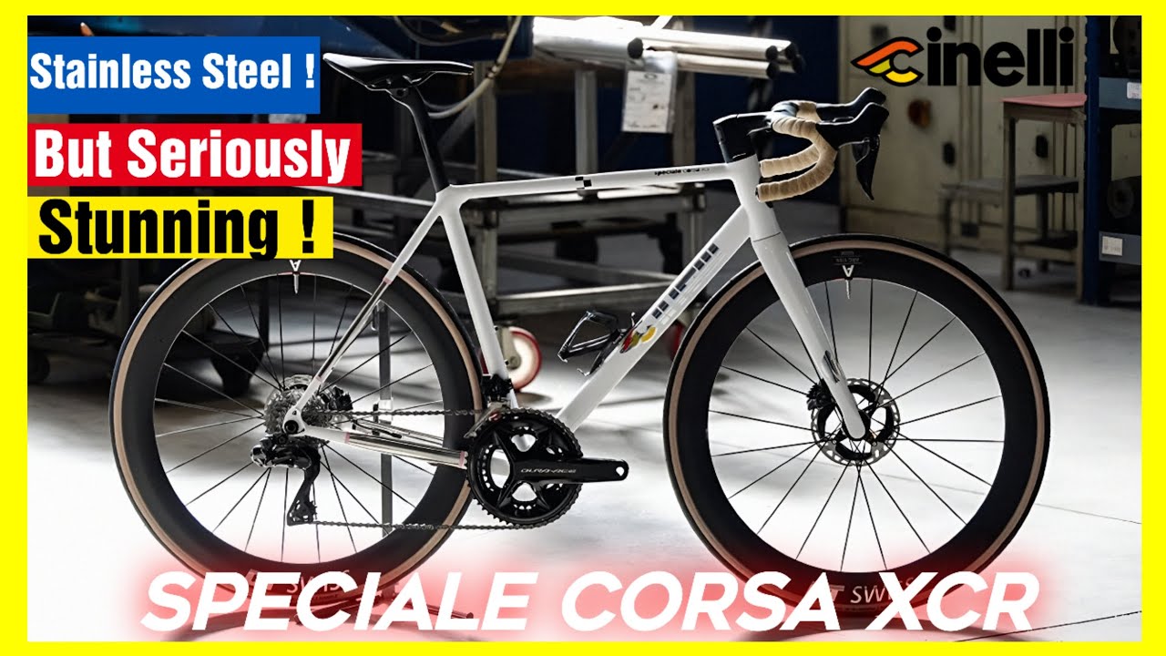 The New Cinelli Speciale Corsa XCR 2026 | Stainless Steel Road Bike And it'ts Hand made !