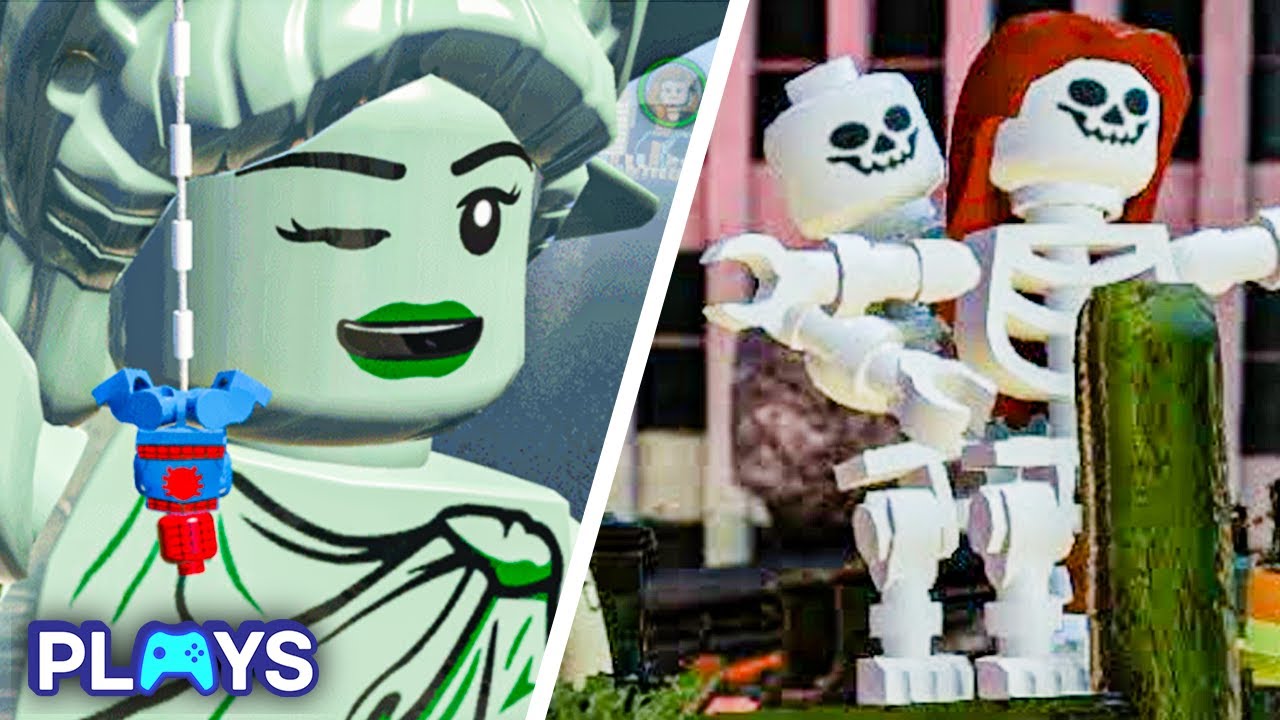 20 ПОТРЯСАЮЩИХ скрытых деталей в играх Lego