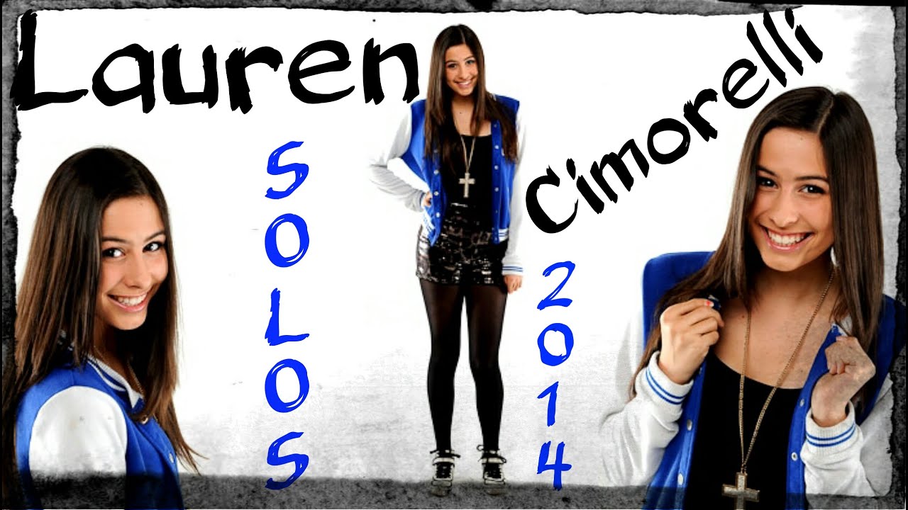 LAUREN CIMORELLI SOLOS 2014 *All Covers*
