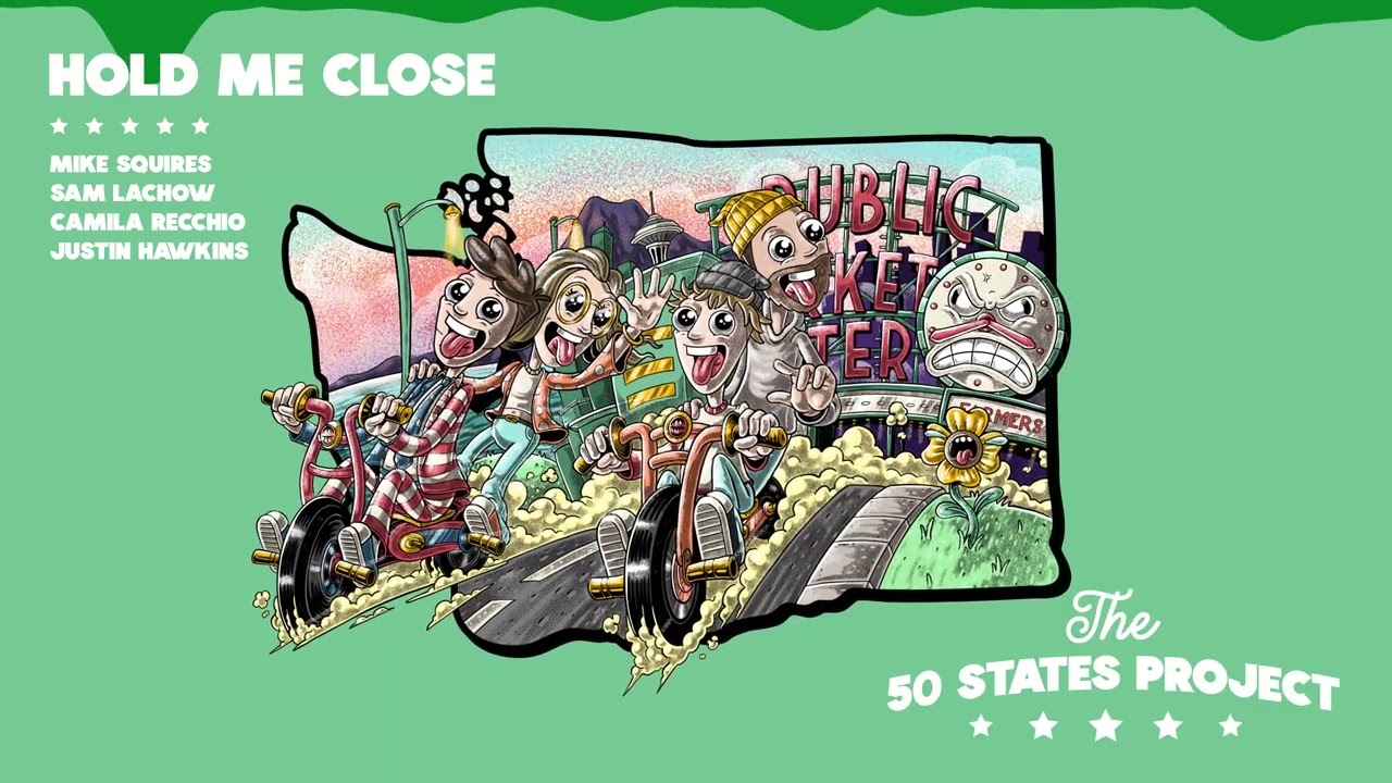 Mike Squires, Sam Lachow, Camila Recchio & Justin Hawkins - Hold Me Close (Official Visualizer)