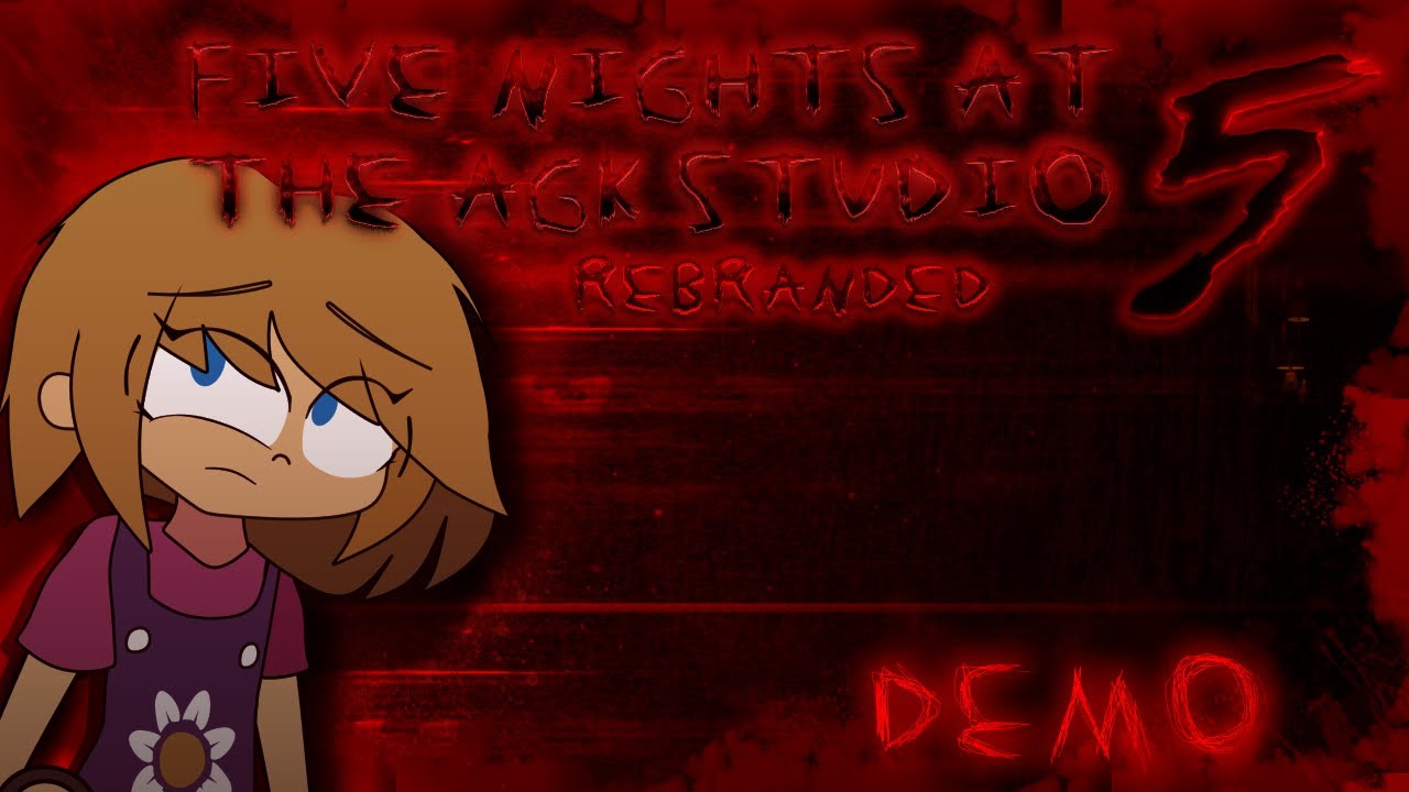 Five Nights At The AGK Studio 5 Rebranded Demo Gameplay