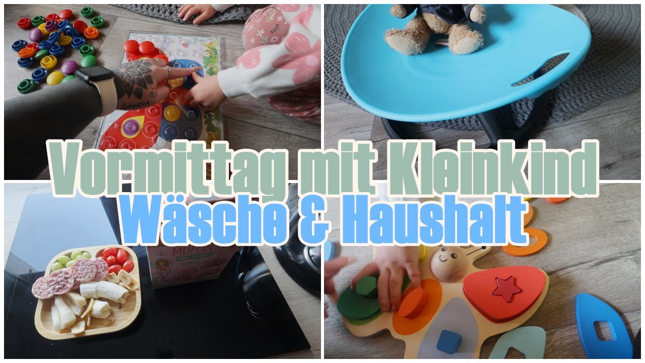 Vormittag mit Kleinkind I Muffins backen I Haushalt und Familienzeit II ColorfulMess