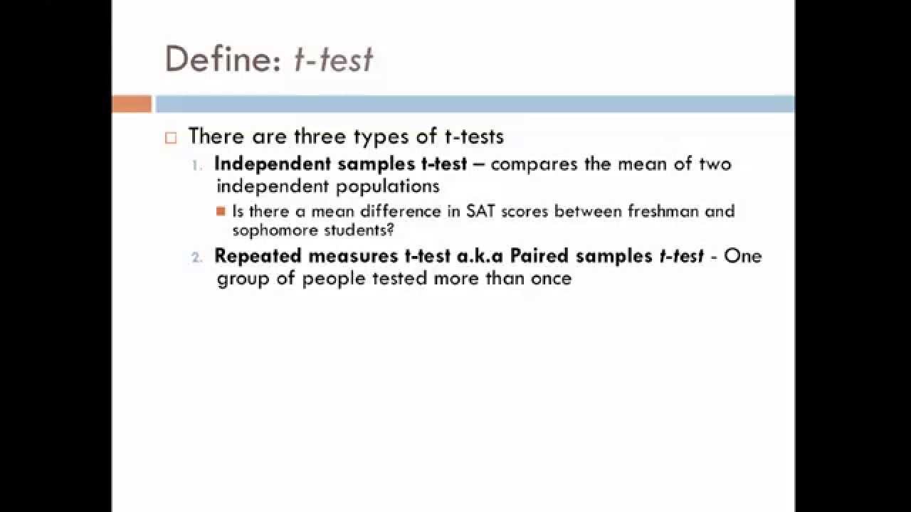 Independent samples t-test for beginners (Statistics for non-statisticians)