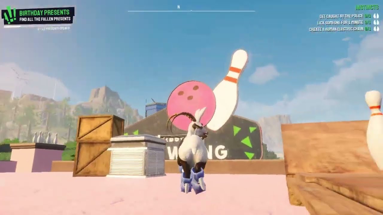 Goat Simulator 3 San Angora | San Angora Chaos With Baadlaands DLC!