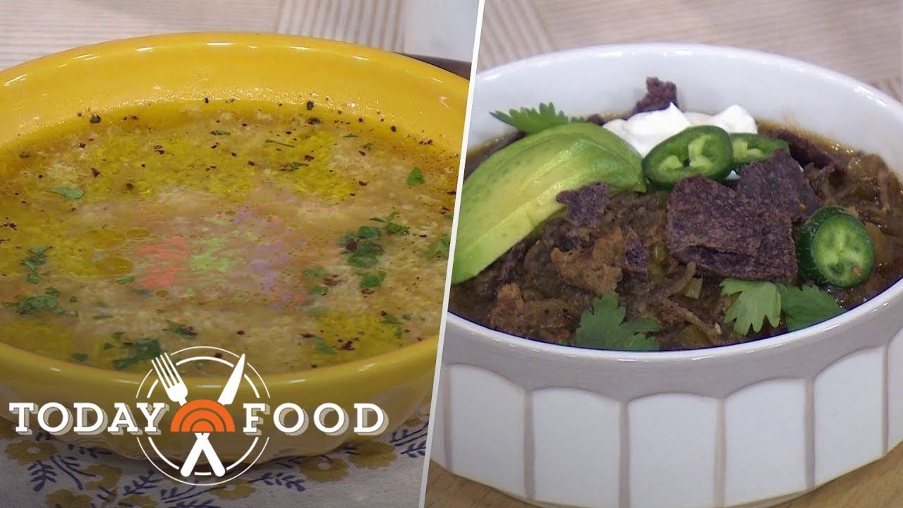 2 Soups Perfect for Winter: Penicillin Soup and Mexican Pork Soup