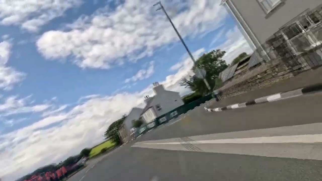 Harley Rushton On-Board the Craven Honda - Southern 100 Billown Pre TT Junior Classic 350 Race 2025