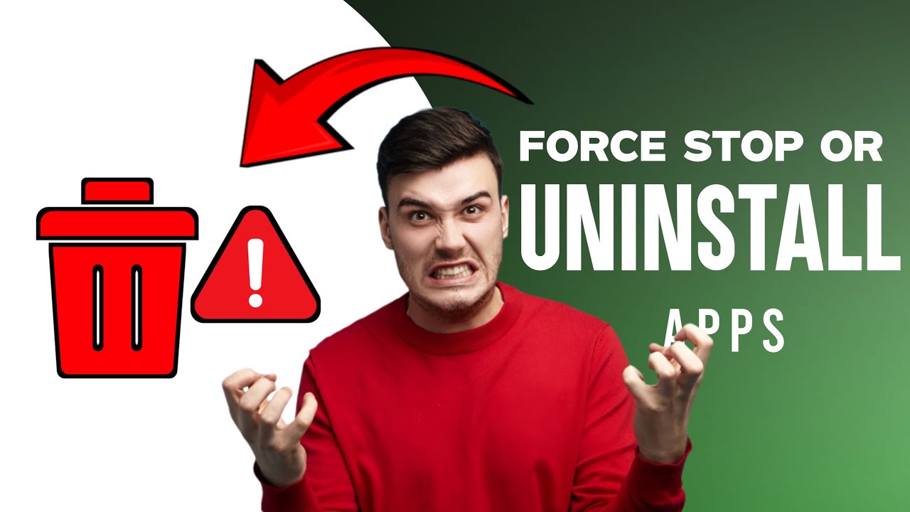 How To Force Stop or Uninstall an App | Easy Android Tutorial